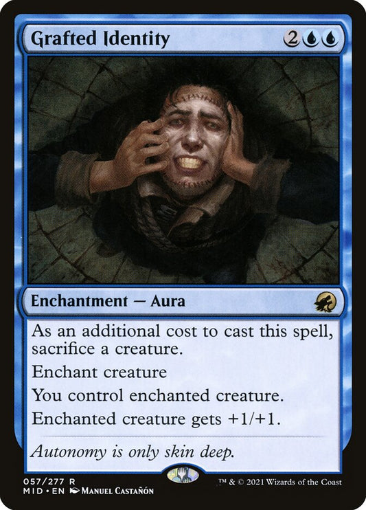 Grafted Identity [Innistrad: Midnight Hunt] (57)