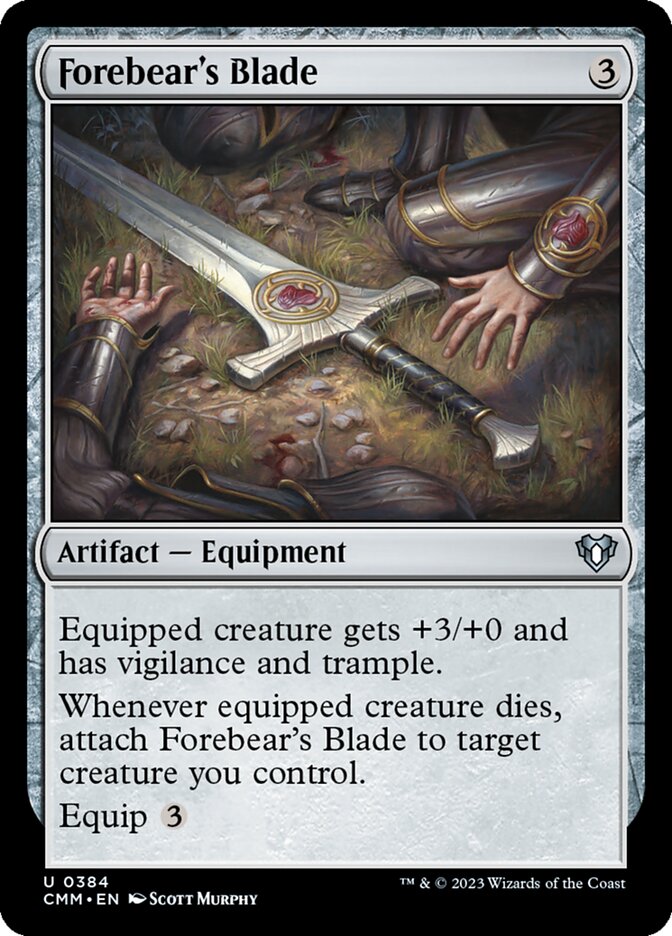 Forebear's Blade [Commander Masters] (384)