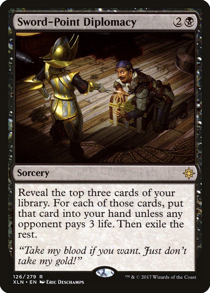 Sword-Point Diplomacy [Ixalan] (126)