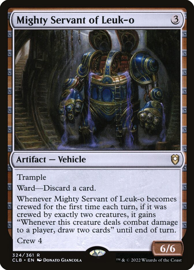Mighty Servant of Leuk-o [Commander Legends: Battle for Baldur's Gate] (324)