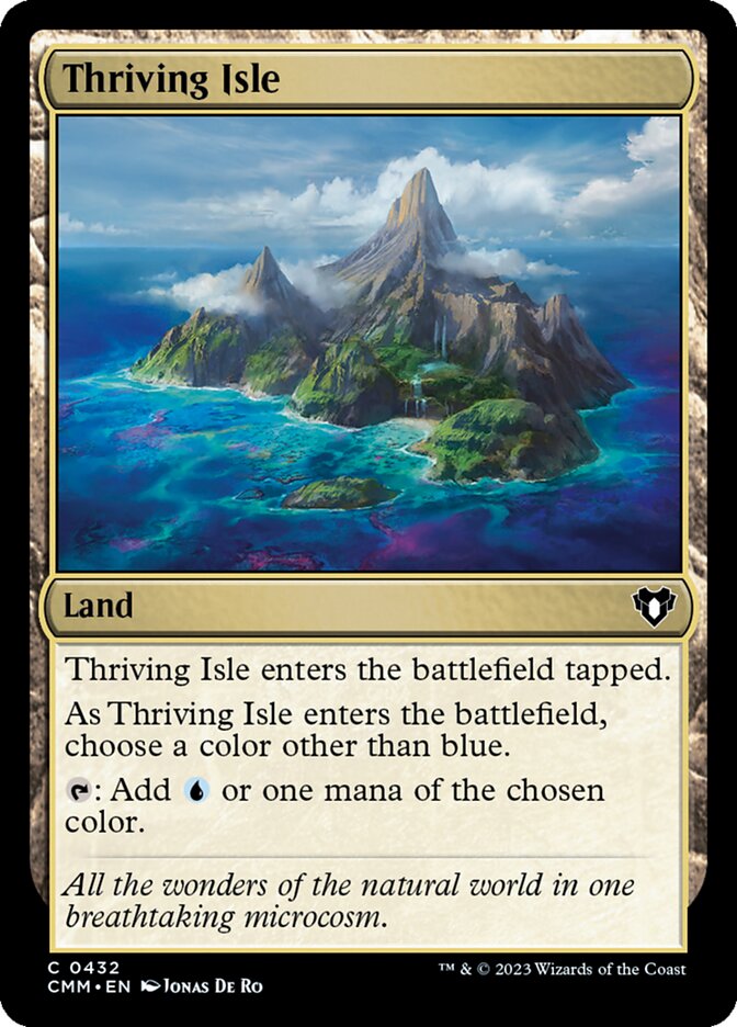 Thriving Isle [Commander Masters] (432)