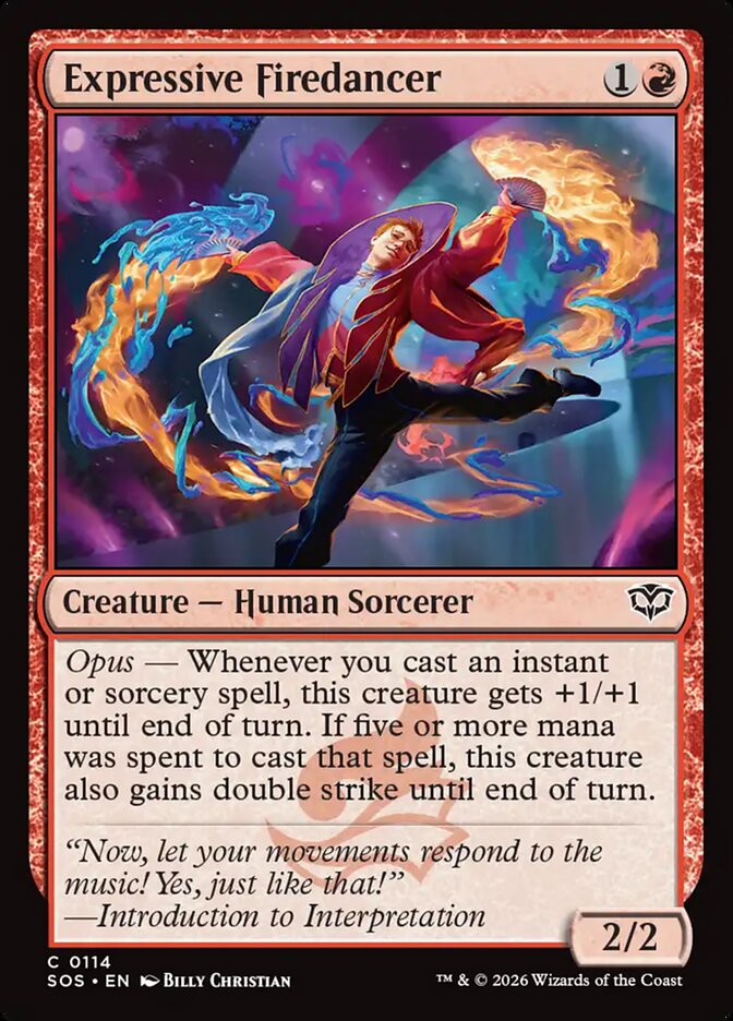 Expressive Firedancer [Secrets of Strixhaven] (114)