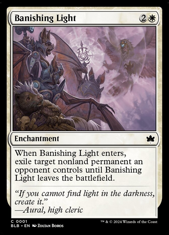 Banishing Light [Bloomburrow] (1)