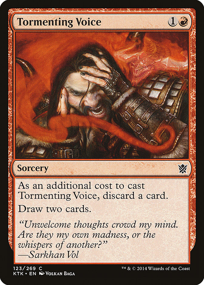 Tormenting Voice [Khans of Tarkir] (123)