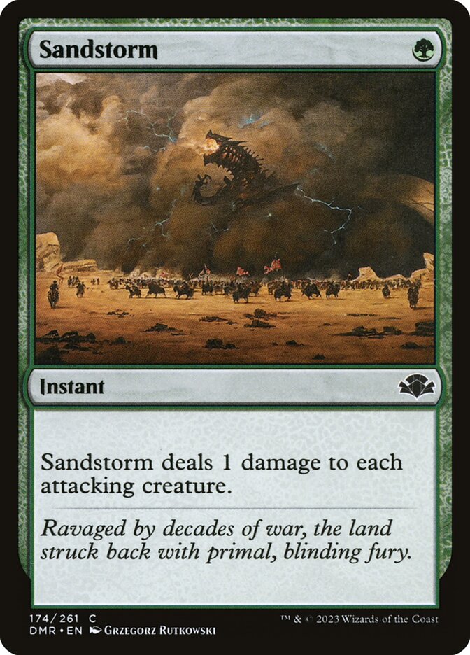 Sandstorm [Dominaria Remastered] (174)