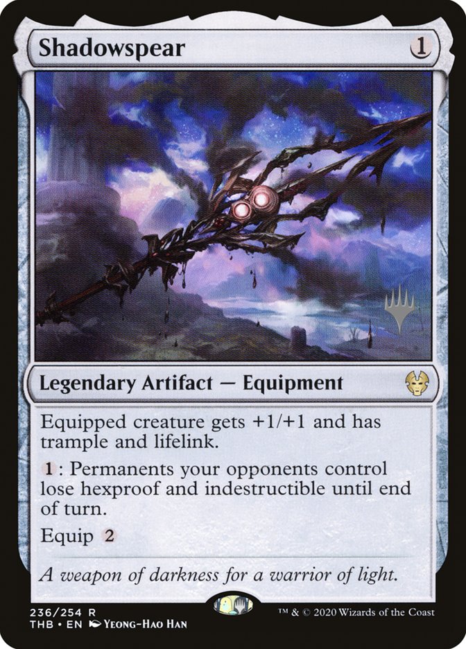 Shadowspear [Theros Beyond Death Promos] (236p)