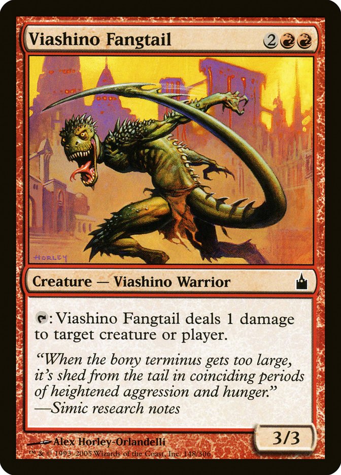 Viashino Fangtail [Ravnica: City of Guilds] (148)