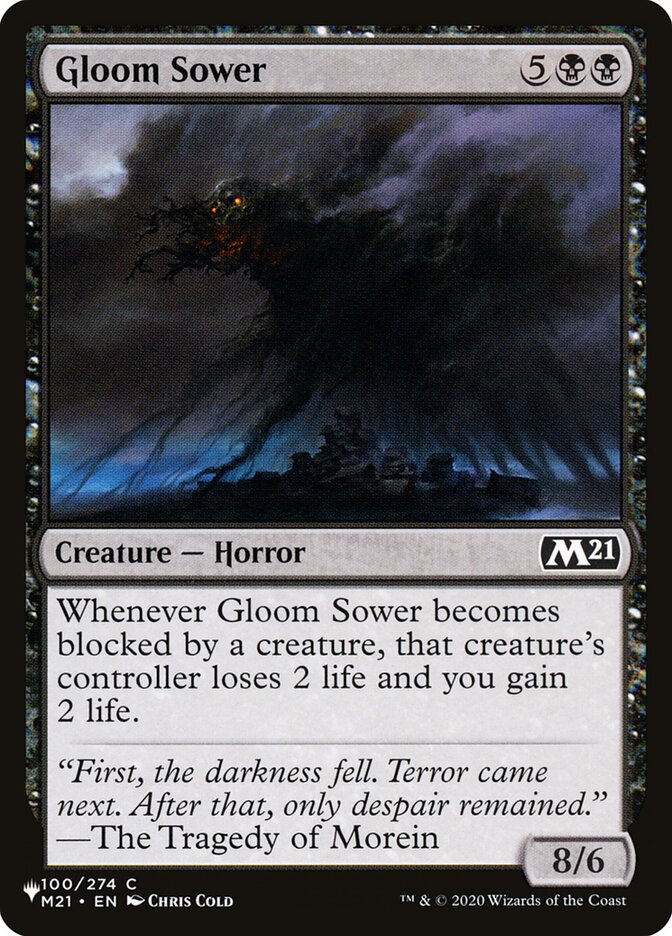 Gloom Sower [The List] (M21-100)