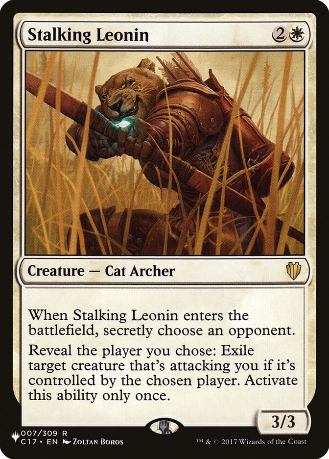 Stalking Leonin [The List] (C17-7)