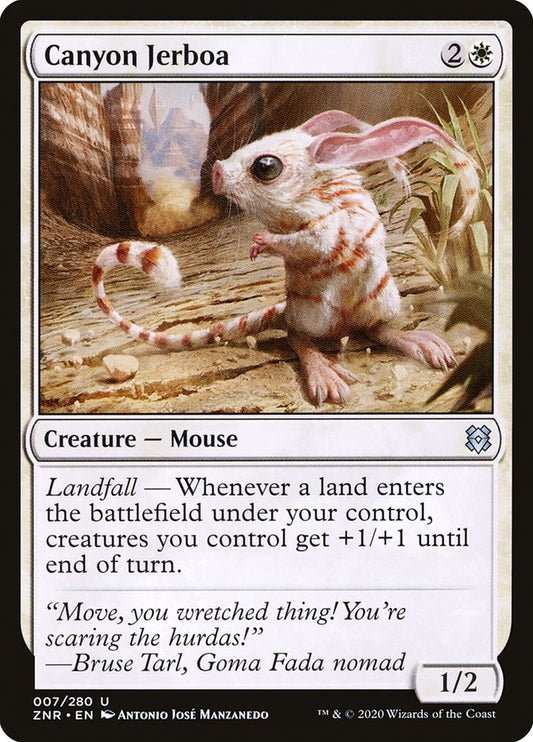 Canyon Jerboa [Zendikar Rising] (7)