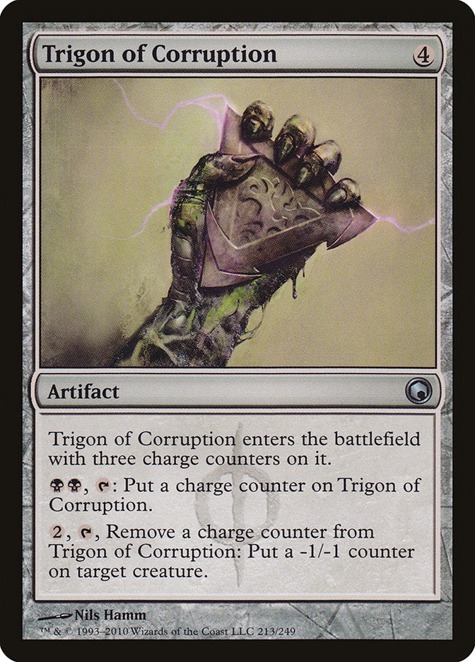 Trigon of Corruption [Scars of Mirrodin] (213)