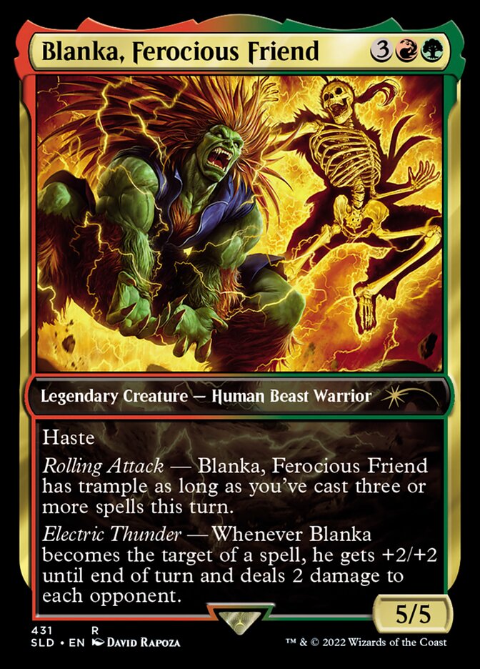 Blanka, Ferocious Friend [Secret Lair Drop] (431)