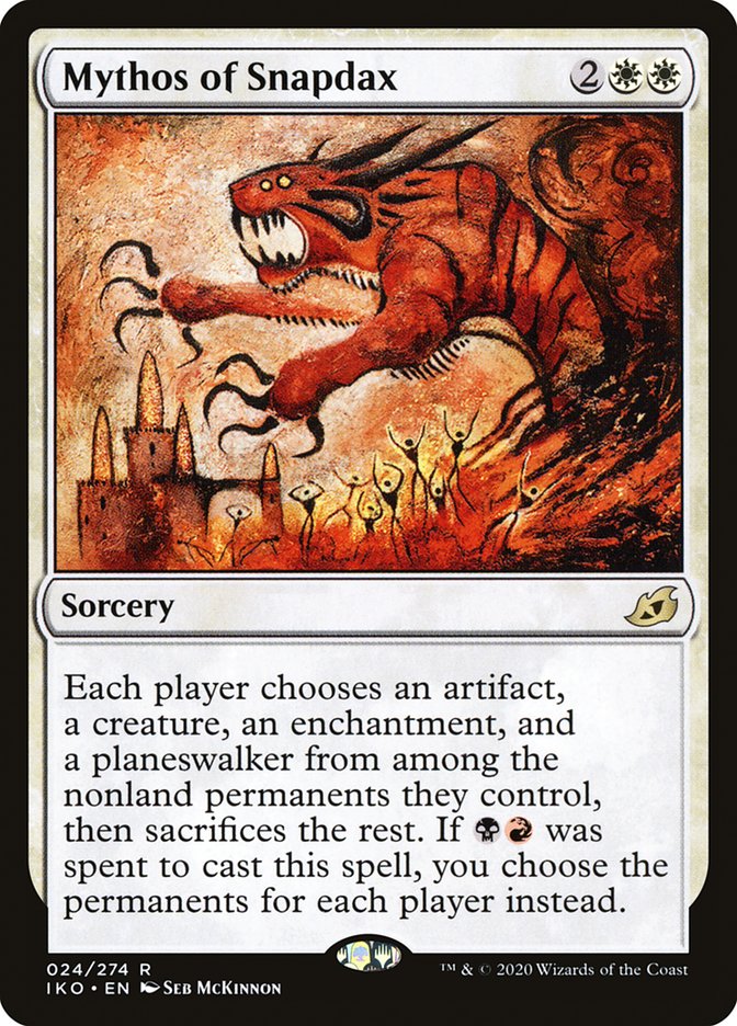 Mythos of Snapdax [Ikoria: Lair of Behemoths] (24)