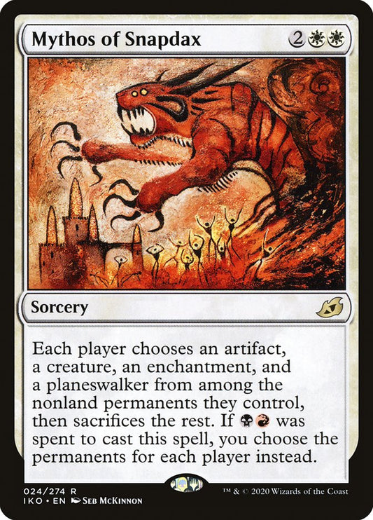 Mythos of Snapdax [Ikoria: Lair of Behemoths] (24)