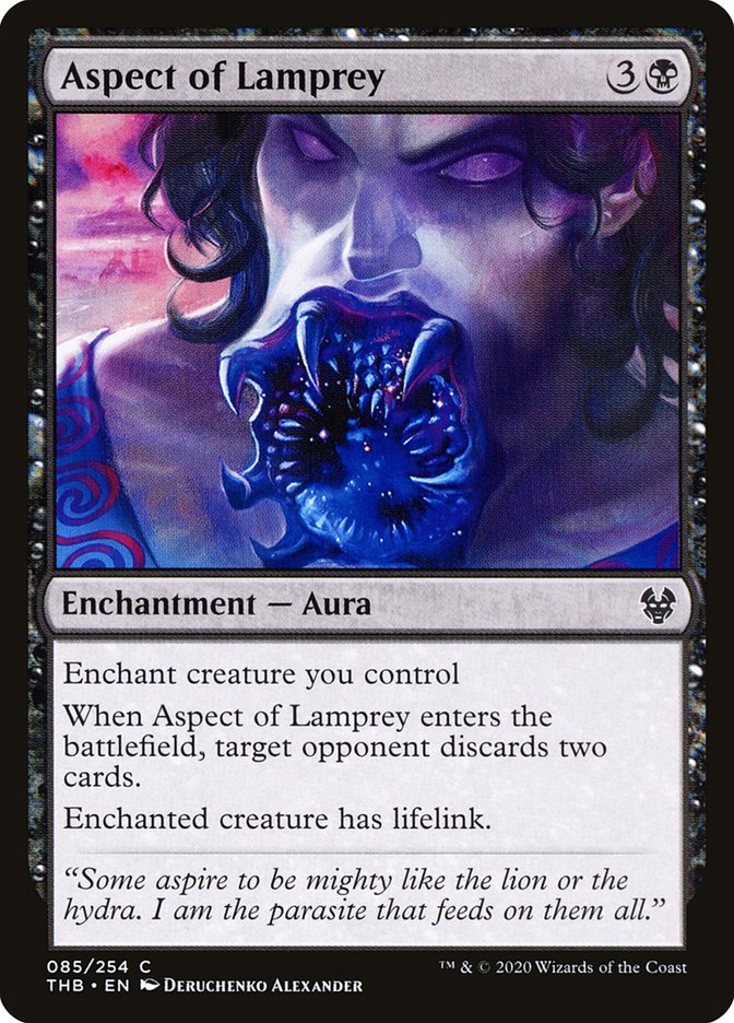 Aspect of Lamprey [Theros Beyond Death] (85)