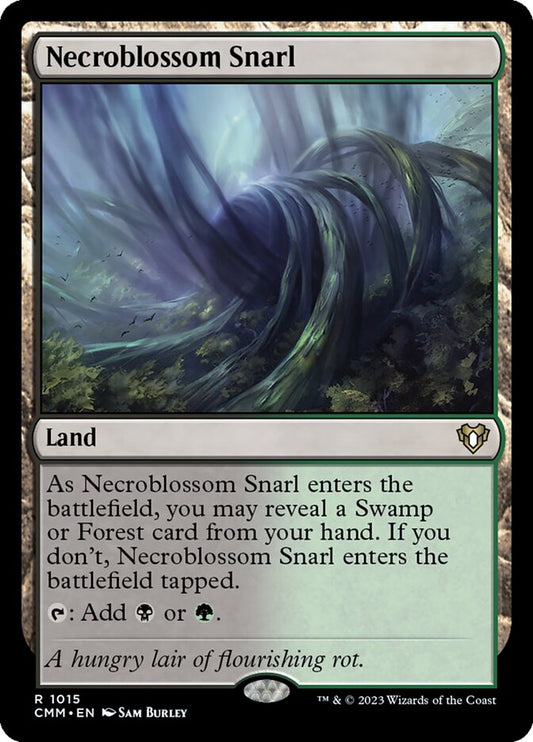 Necroblossom Snarl [Commander Masters] (1015)
