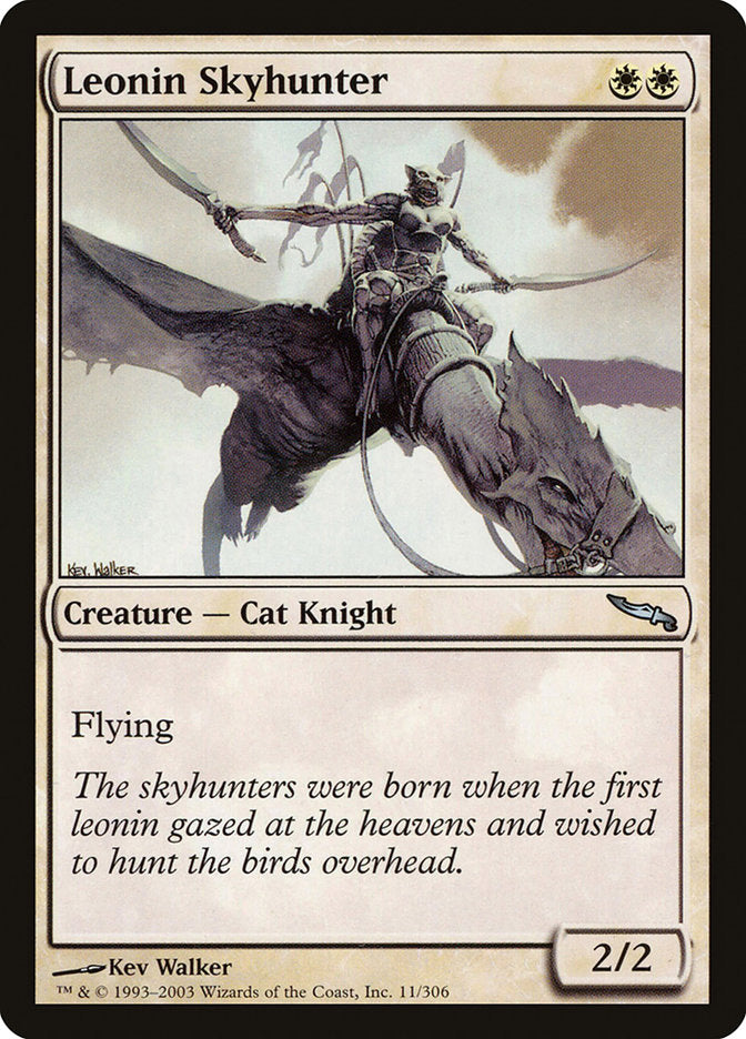 Leonin Skyhunter [Mirrodin] (11)