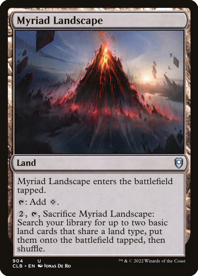 Myriad Landscape [Commander Legends: Battle for Baldur's Gate] (904)