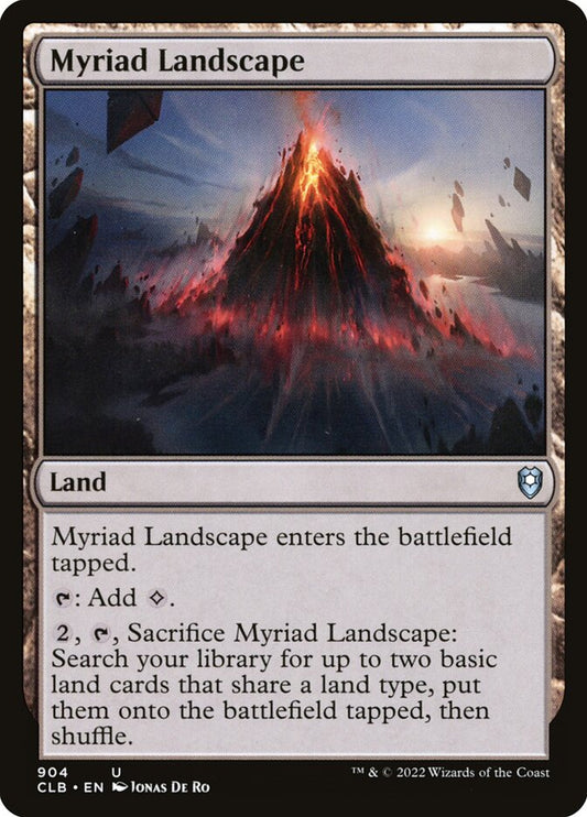 Myriad Landscape [Commander Legends: Battle for Baldur's Gate] (904)