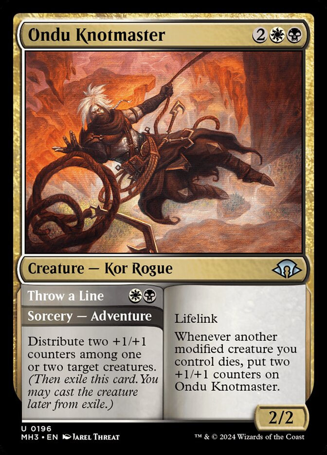 Ondu Knotmaster // Throw a Line [Modern Horizons 3] (196)