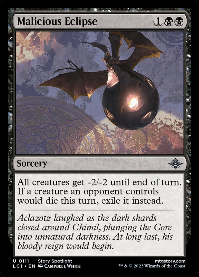 Malicious Eclipse [The Lost Caverns of Ixalan] (111)