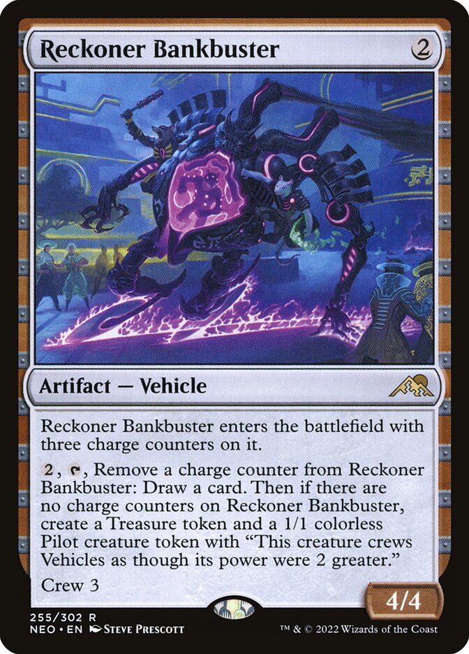 Reckoner Bankbuster [Kamigawa: Neon Dynasty] (255)