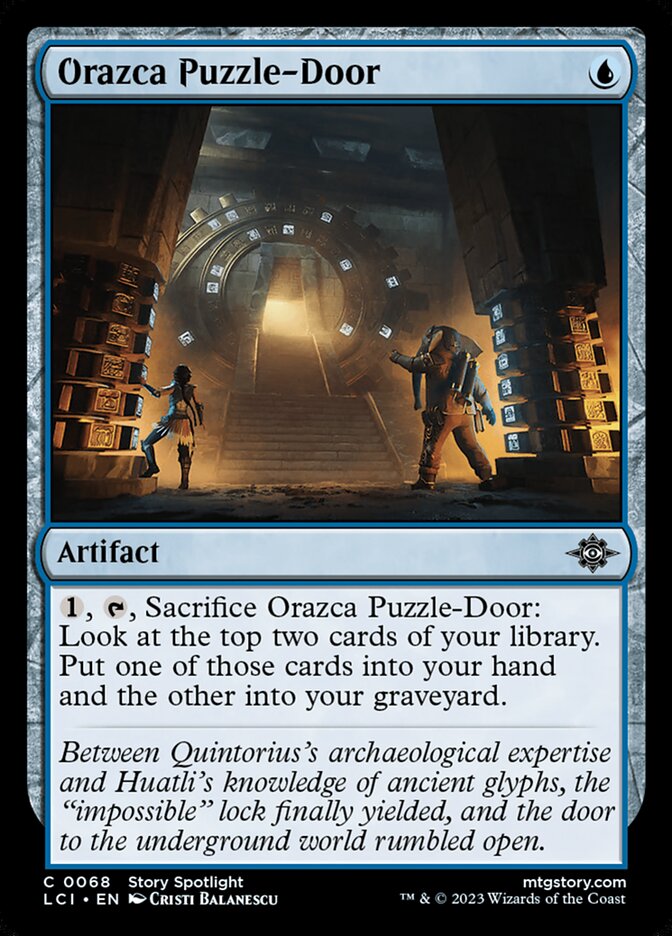 Orazca Puzzle-Door [The Lost Caverns of Ixalan] (68)
