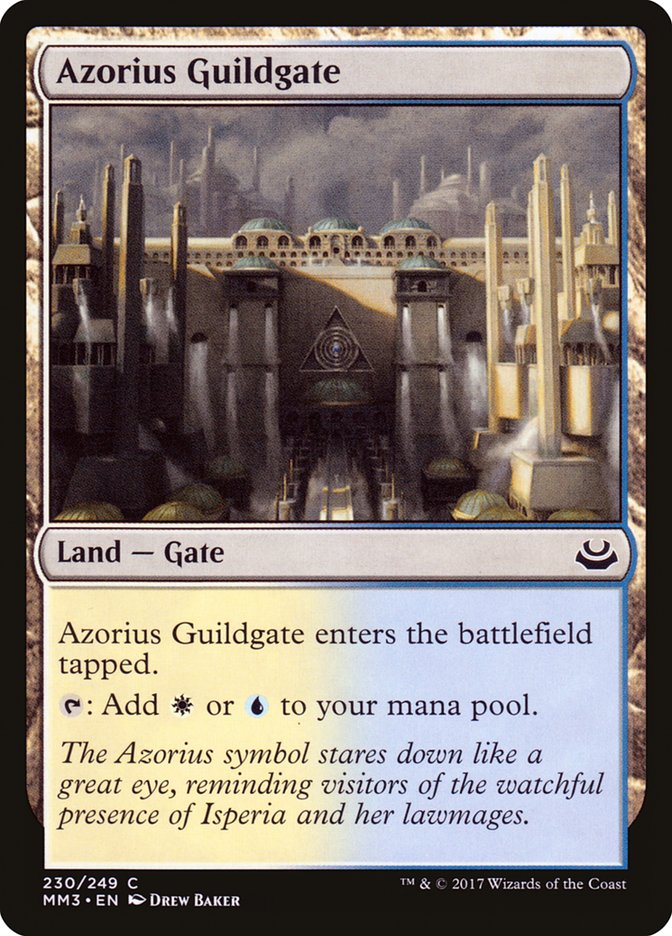 Azorius Guildgate [Modern Masters 2017] (230)