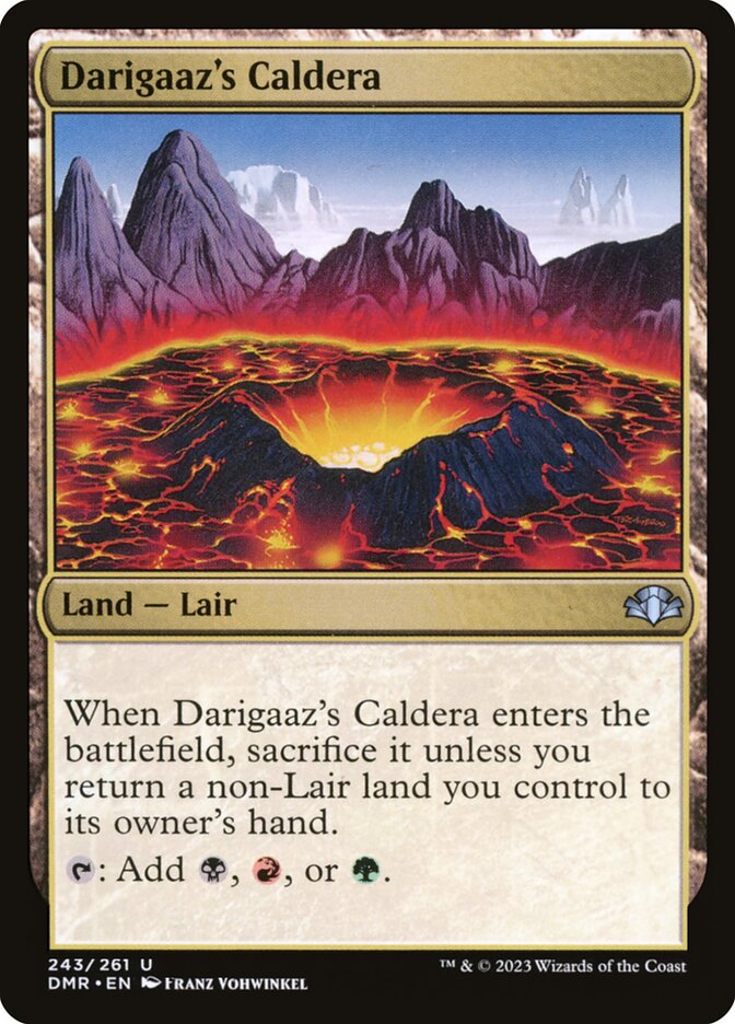 Darigaaz's Caldera [Dominaria Remastered] (243)
