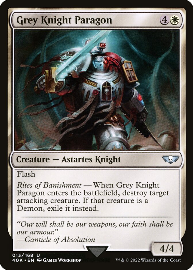 Grey Knight Paragon [Warhammer 40,000 Commander] (13)