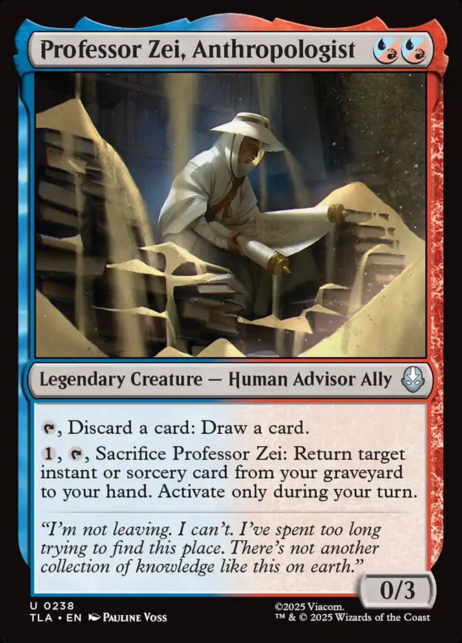 Professor Zei, Anthropologist [Avatar: The Last Airbender] (238)
