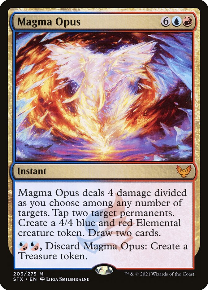 Magma Opus [Strixhaven: School of Mages] (203)