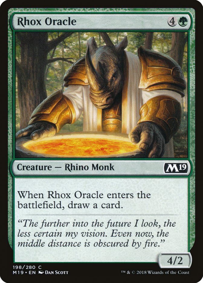 Rhox Oracle [Core Set 2019] (198)