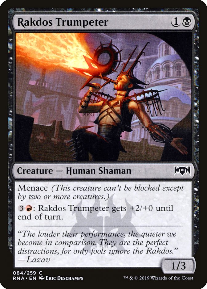Rakdos Trumpeter [Ravnica Allegiance] (84)