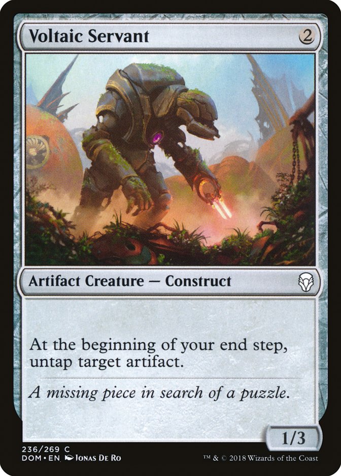 Voltaic Servant [Dominaria] (236)
