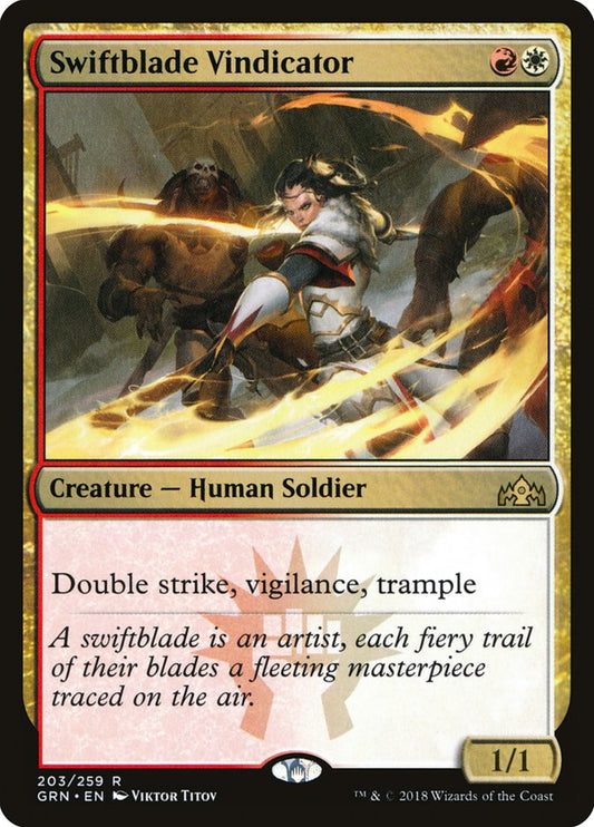Swiftblade Vindicator [Guilds of Ravnica] (203)