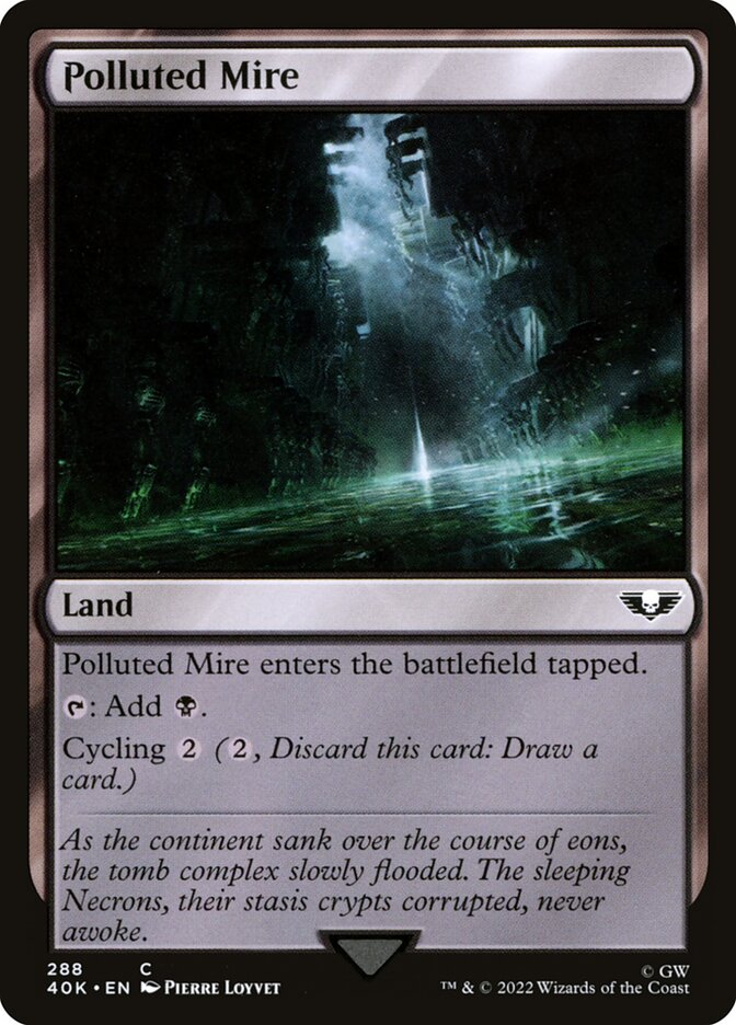 Polluted Mire [Warhammer 40,000 Commander] (288)