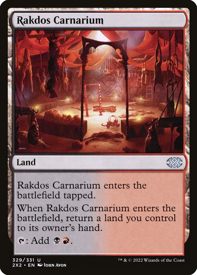Rakdos Carnarium [Double Masters 2022] (329)