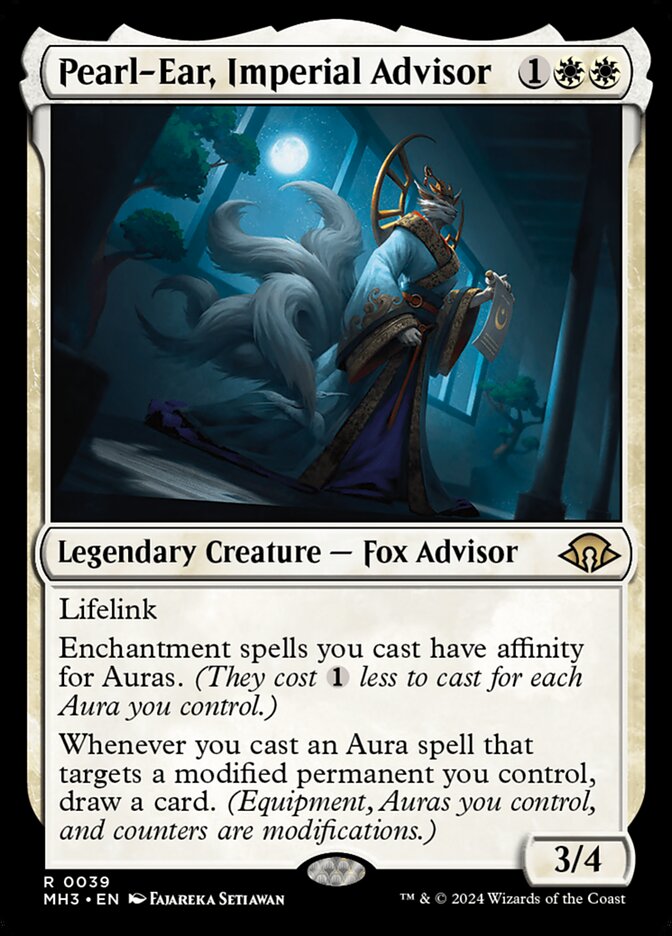 Pearl-Ear, Imperial Advisor [Modern Horizons 3] (39)