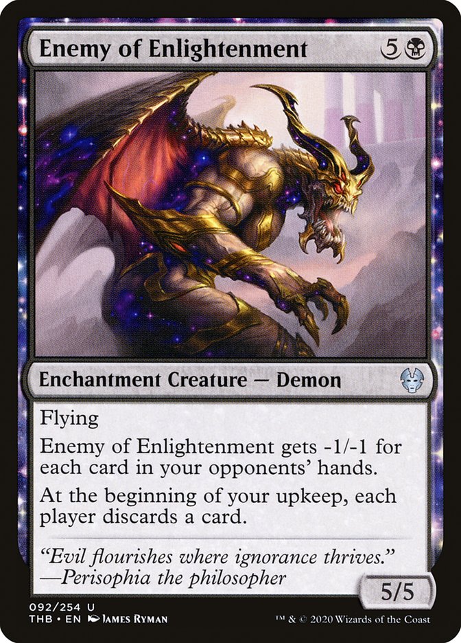 Enemy of Enlightenment [Theros Beyond Death] (92)