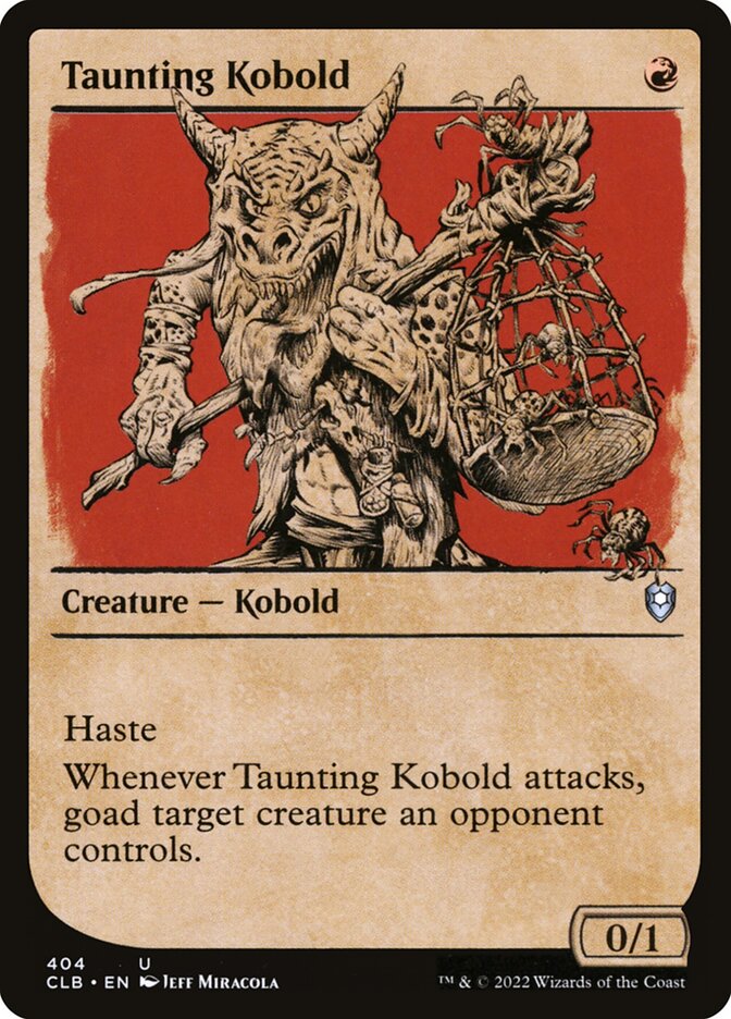 Taunting Kobold [Commander Legends: Battle for Baldur's Gate] (404)
