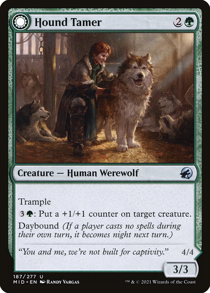 Hound Tamer [Innistrad: Midnight Hunt] (187)