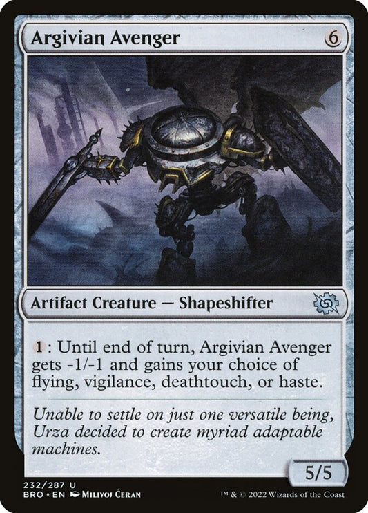 Argivian Avenger [The Brothers' War] (232)