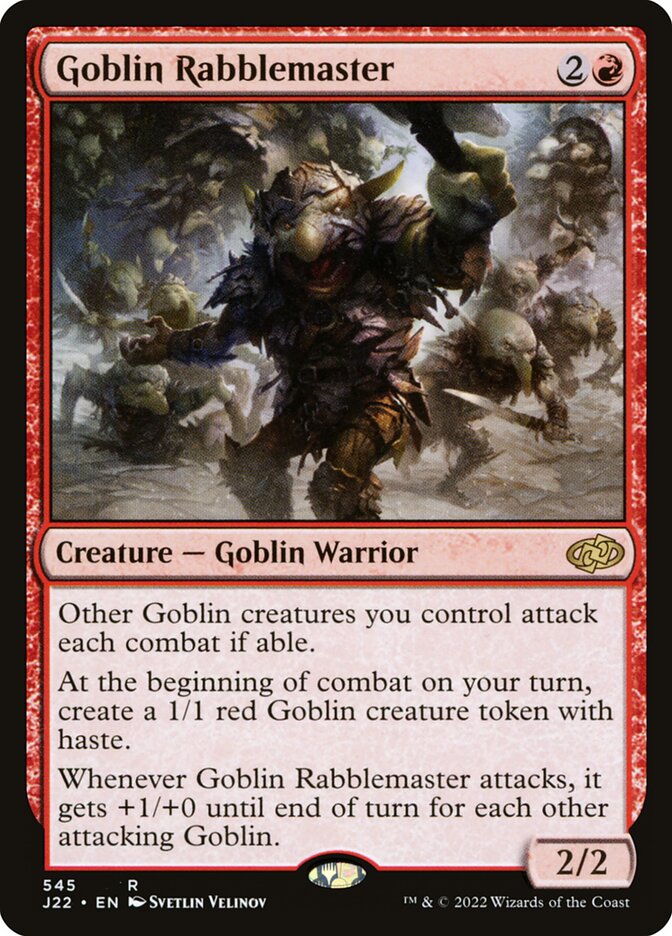Goblin Rabblemaster [Jumpstart 2022] (545)