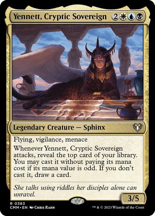 Yennett, Cryptic Sovereign [Commander Masters] (363)