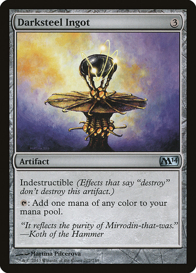 Darksteel Ingot [Magic 2014] (207)