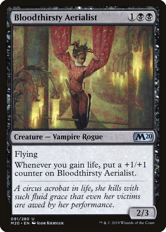 Bloodthirsty Aerialist [Core Set 2020] (91)