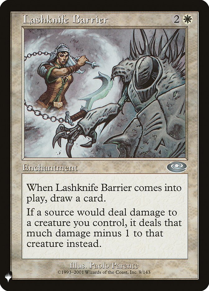 Lashknife Barrier [The List] (PLS-9)