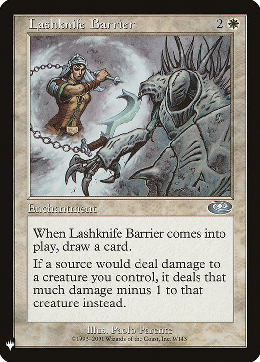 Lashknife Barrier [The List] (PLS-9)