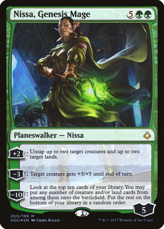 Nissa, Genesis Mage [Hour of Devastation] (200)